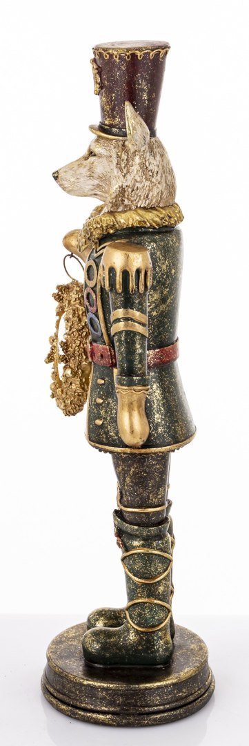 Figurka Lis Z Zegarkiem