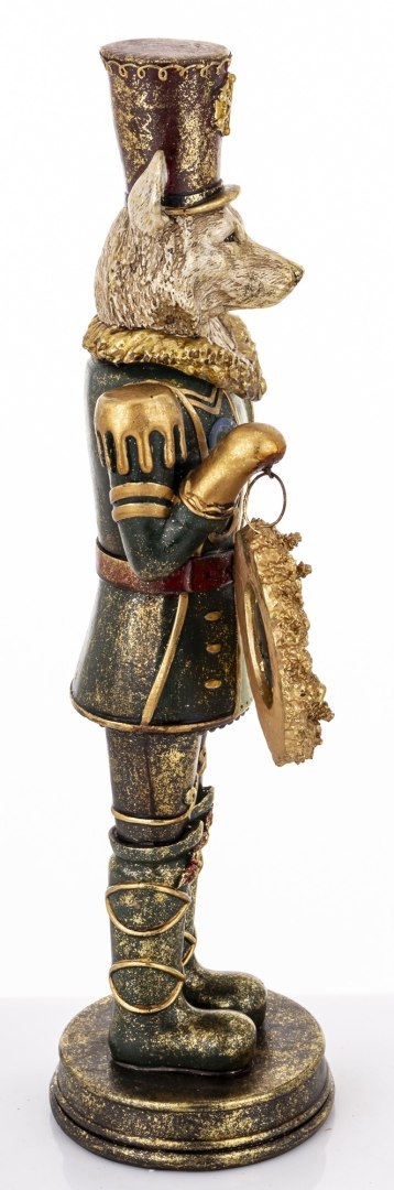 Figurka Lis Z Zegarkiem