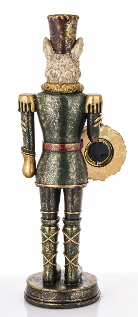 Figurka Lis Z Zegarkiem