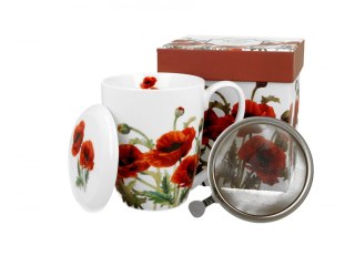 Pl Kubek Z Zaparzaczem 380Ml Classic Poppies