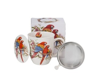 Pl Kubek Z Zaparzaczem Ptasi Świat Papugi Ara