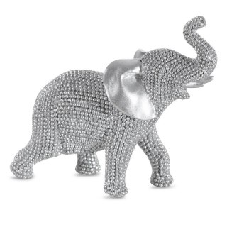 FIGURKA DEKORACYJNA ELDO 12 X 5 X 11 CM SREBRNY