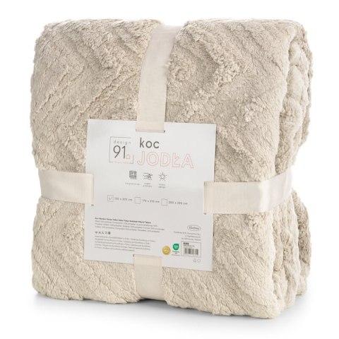 KOC D91 JODŁA 150 X 200 CM BEŻOWY