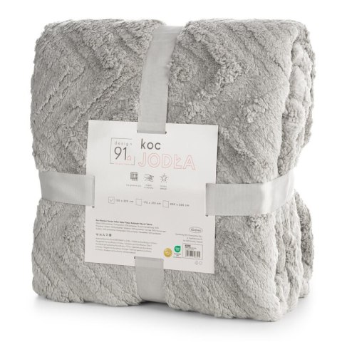 KOC D91 JODŁA 150 X 200 CM SREBRNY