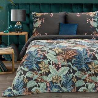 KOMPLET POŚCIELI HOME 03 220 X 200 CM GRAFITOWY