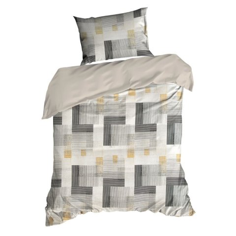 KOMPLET POŚCIELI HOME 06 220 X 200 CM STALOWY