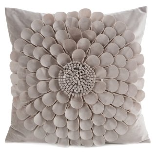 POSZEWKA FLORES 2 45 X 45 CM BEŻOWY