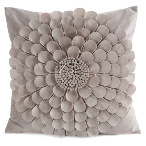 POSZEWKA FLORES 2 45 X 45 CM BEŻOWY