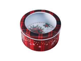 Puszka świąteczka, okrągła