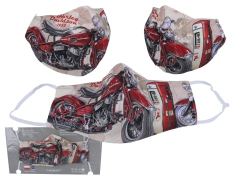 Maseczka ochronna - Motocykl (CARMANI)