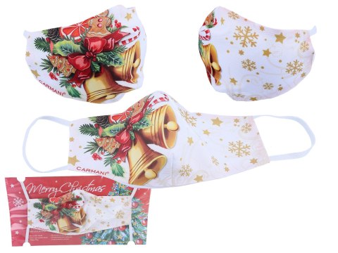 Maseczka ochronna - Świąteczna dekoracja (CARMANI)
