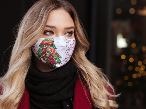 Maseczka ochronna - Świąteczna dekoracja (CARMANI)
