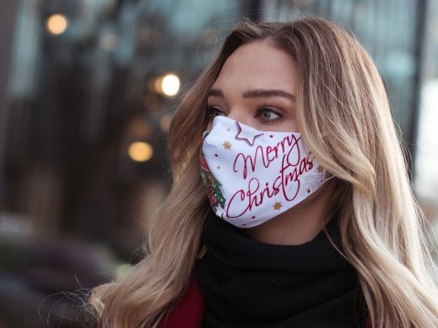 Maseczka ochronna - Świąteczna dekoracja (CARMANI)