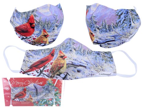 Maseczka ochronna - Świąteczna dekoracja (CARMANI)