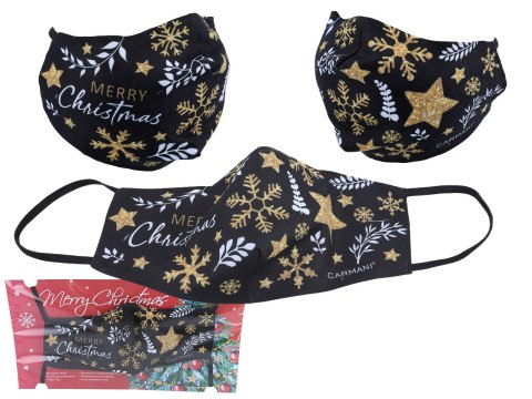 Maseczka ochronna - Świąteczna dekoracja (CARMANI)