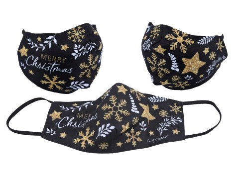 Maseczka ochronna - Świąteczna dekoracja (CARMANI)