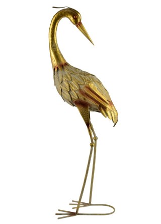 CEDRIC Figura metalowa CZAPLA 85cm