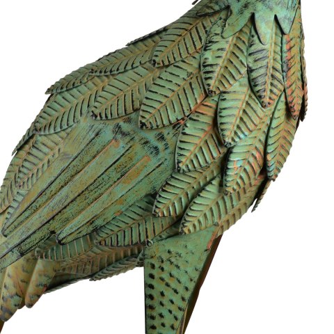 CEDRIC Figura metalowa CZAPLA 95cm