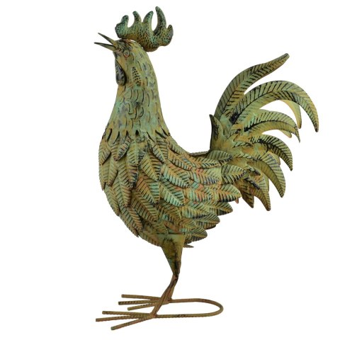 CEDRIC Figura metalowa KOGUT 53cm