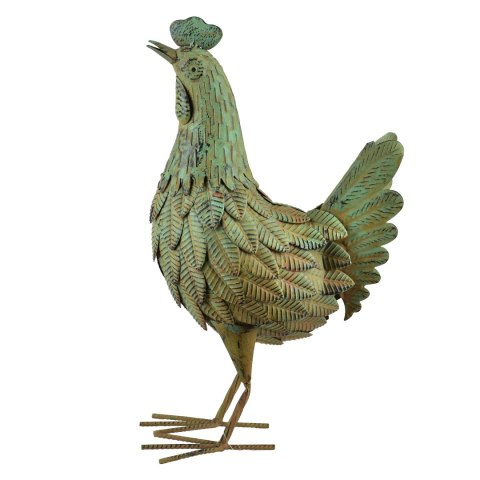 CEDRIC Figura metalowa KURA 52cm