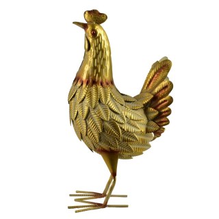 CEDRIC Figura metalowa KURA 52cm