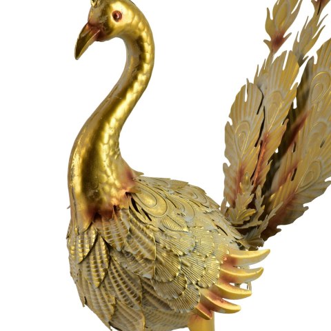 CEDRIC Figura metalowa PAW 58x39x53cmpióra do góry