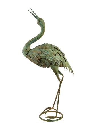 CEDRIC Figura metalowa ŻURAW 67cm