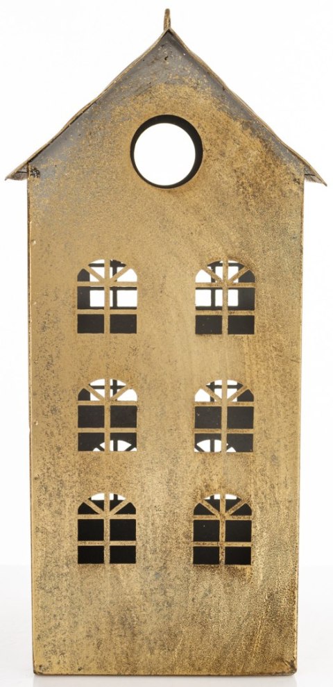 Dekoracja Metalowa Domek