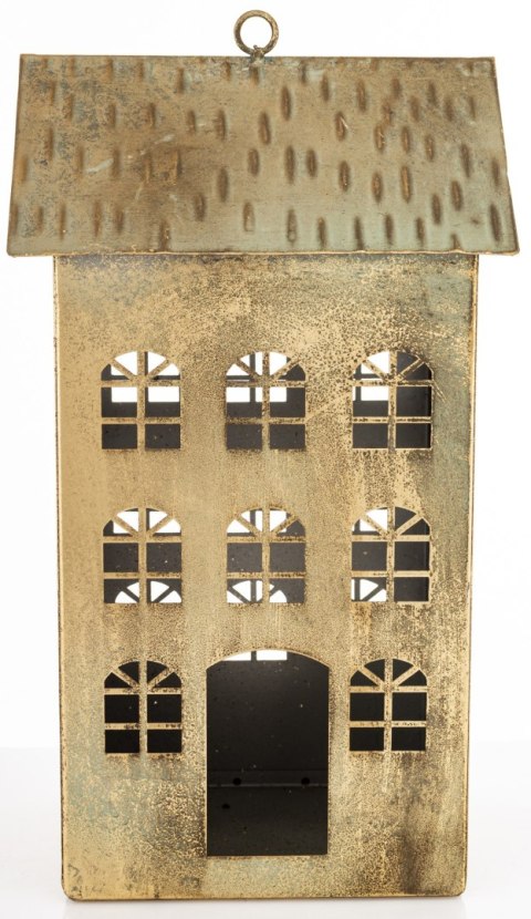 Dekoracja Metalowa Domek