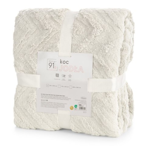 KOC D91 JODŁA 200 X 220 CM KREMOWY