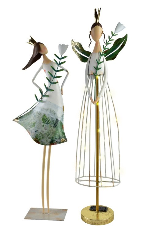 LYDIA Figura wróżka metalowa 24x10x72,5cm