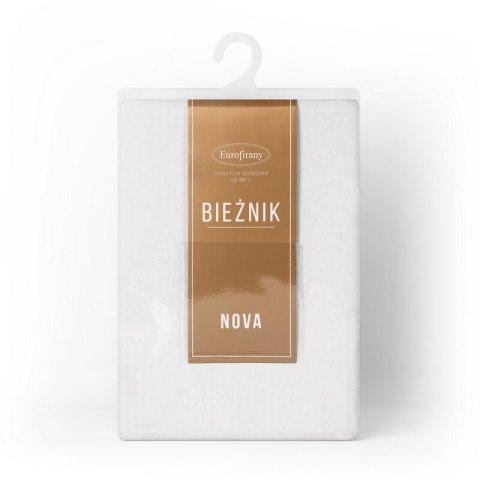 OBRUS ZOJA 40 X 140 CM BIAŁY