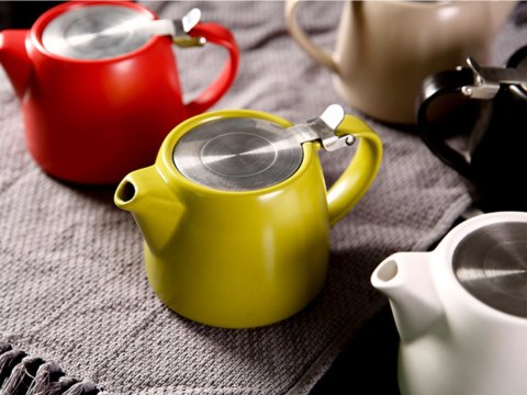 Czajnik ceramiczny z zaparzaczem