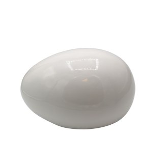 JAJKO CERAMICZNE LEŻĄCE BIAŁE DUŻE