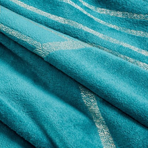 KOC GINKO3 150 X 200 CM TURKUSOWY