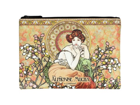 Kosmetyczka - A. Mucha, Kamienie szlachetne: Toapaz, Szmaragd (CARMANI)