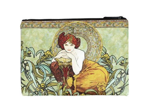 Kosmetyczka - A. Mucha, Kamienie szlachetne: Toapaz, Szmaragd (CARMANI)