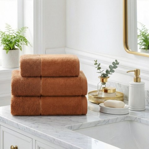 RĘCZNIK ARIA (05) 30 X 50 CM CEGLASTY