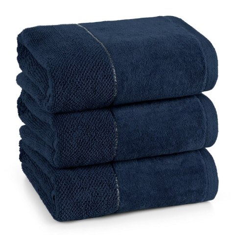 RĘCZNIK ARIA (08) 50 X 90 CM GRANATOWY