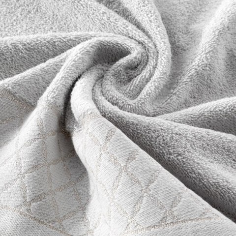 RĘCZNIK LAYLA (04) 30 X 50 CM SREBRNY