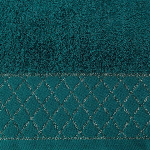 RĘCZNIK LAYLA (06) 50 X 90 CM CIEMNOTURKUSOWY