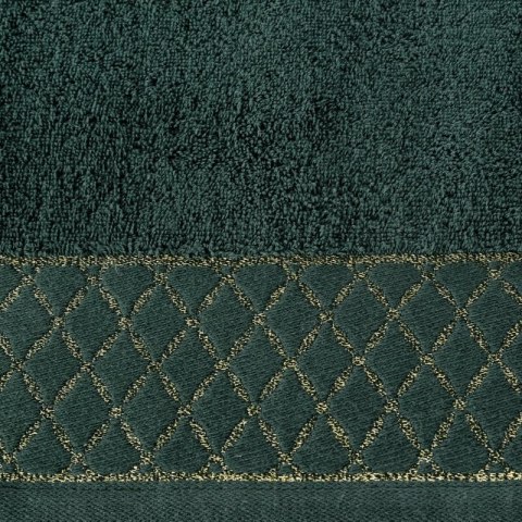 RĘCZNIK LAYLA (07) 50 X 90 CM CIEMNOZIELONY