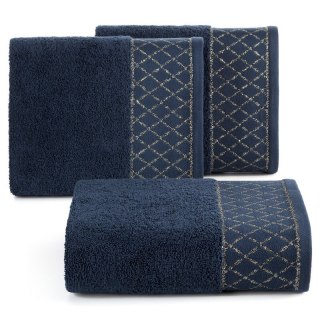 RĘCZNIK LAYLA (08) 30 X 50 CM GRANATOWY