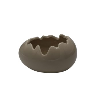 SKORUPKA CERAMICZNA BEŻOWA ŚREDNIA