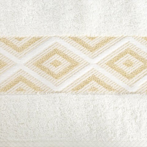 RĘCZNIK AZARI (01) 50 X 90 CM KREMOWY