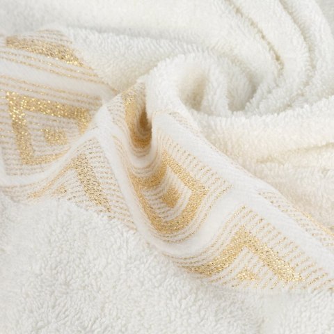 RĘCZNIK AZARI (01) 70 X 140 CM KREMOWY