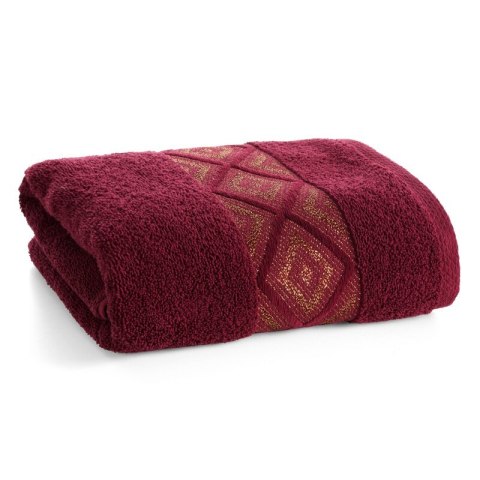 RĘCZNIK AZARI (04) 50 X 90 CM BORDOWY