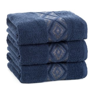 RĘCZNIK AZARI (05) 50 X 90 CM GRANATOWY