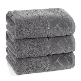 RĘCZNIK CLEO (04) 50 X 90 CM STALOWY