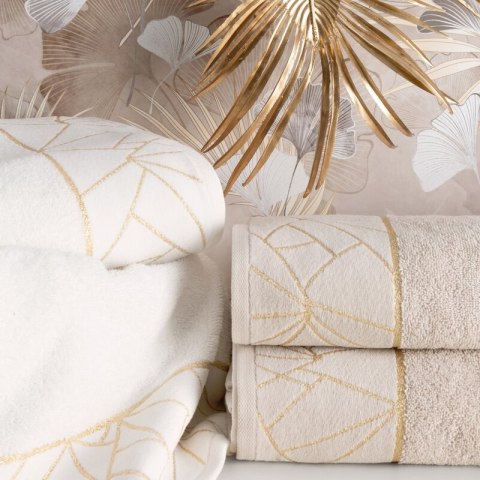 RĘCZNIK CLEO (04) 50 X 90 CM STALOWY